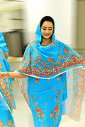 Alta Moda - Blue Bordered