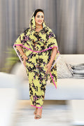 Alta Moda - Yellow with Black Splatter