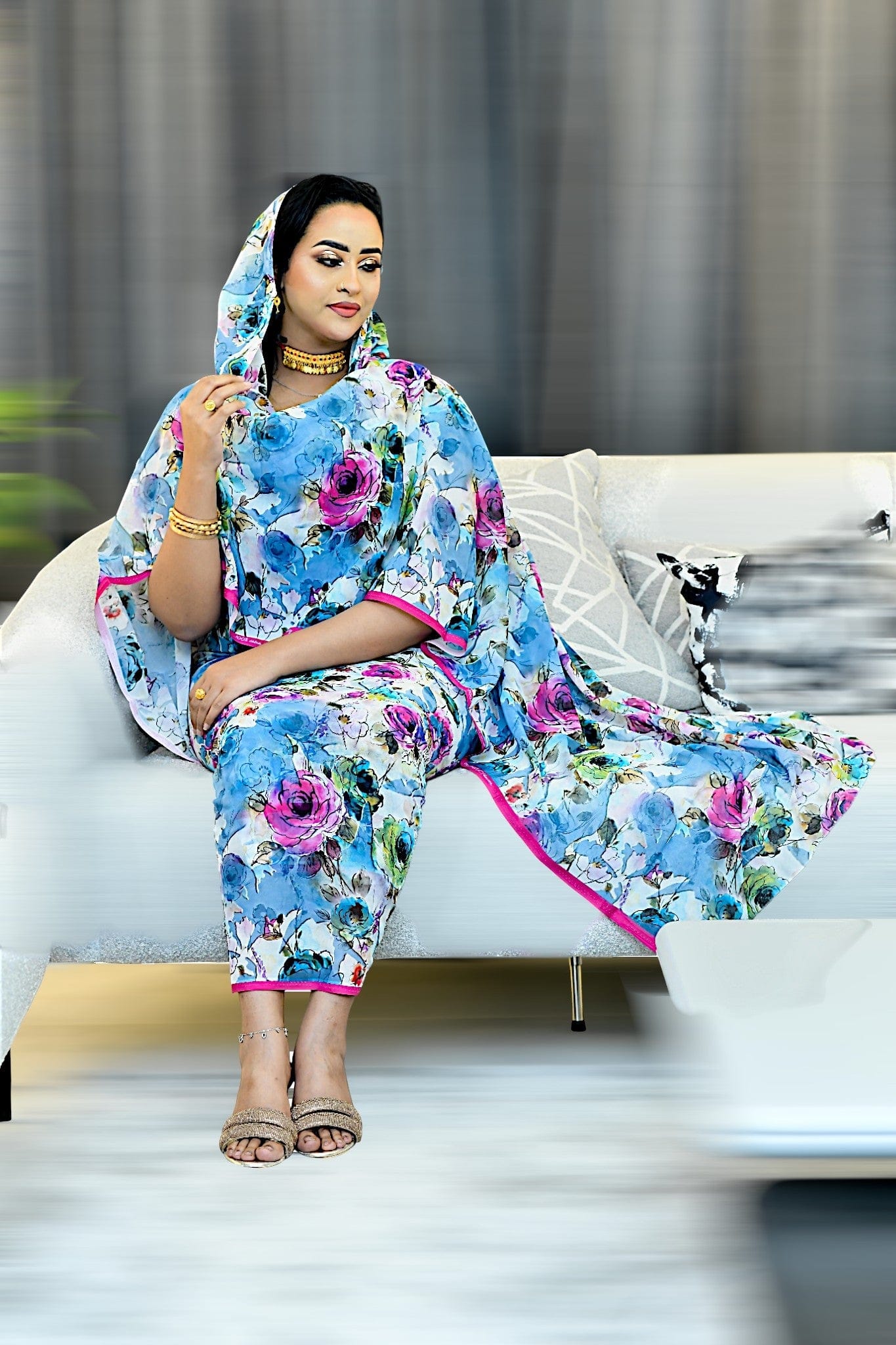 Alta Moda - Blue Purple Roses