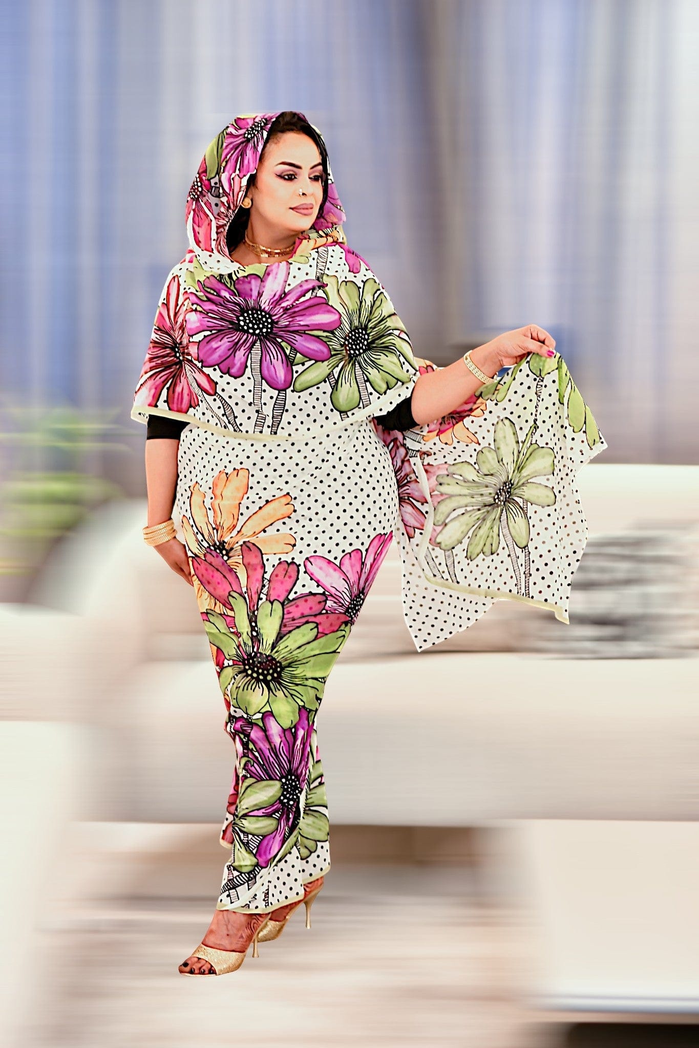 Alta Moda - Polka Dot Floral
