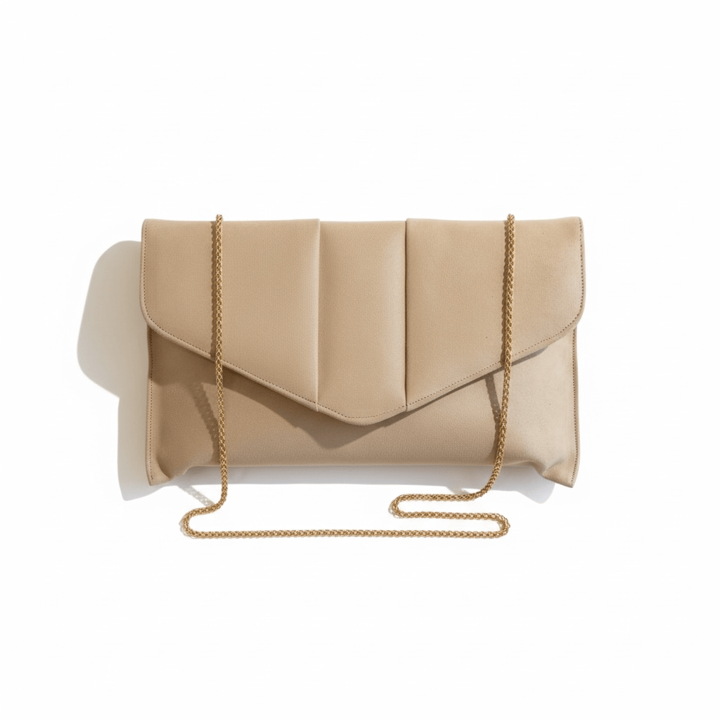 The Everyday Collection - Cream Envelope Clutch