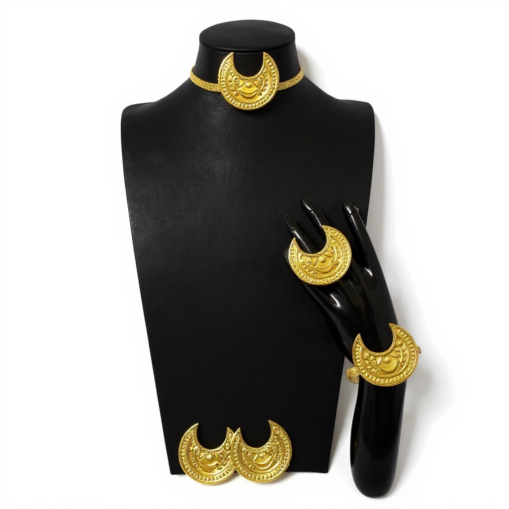 Traditional Full Set - Gamar Boba Choker Set (Large)