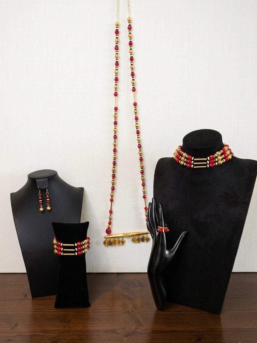 Traditional Collection Full Set - Layered Beaded Somita Set (Style 1)
