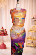 Hand Painted Glitter - Bejewelled Lame