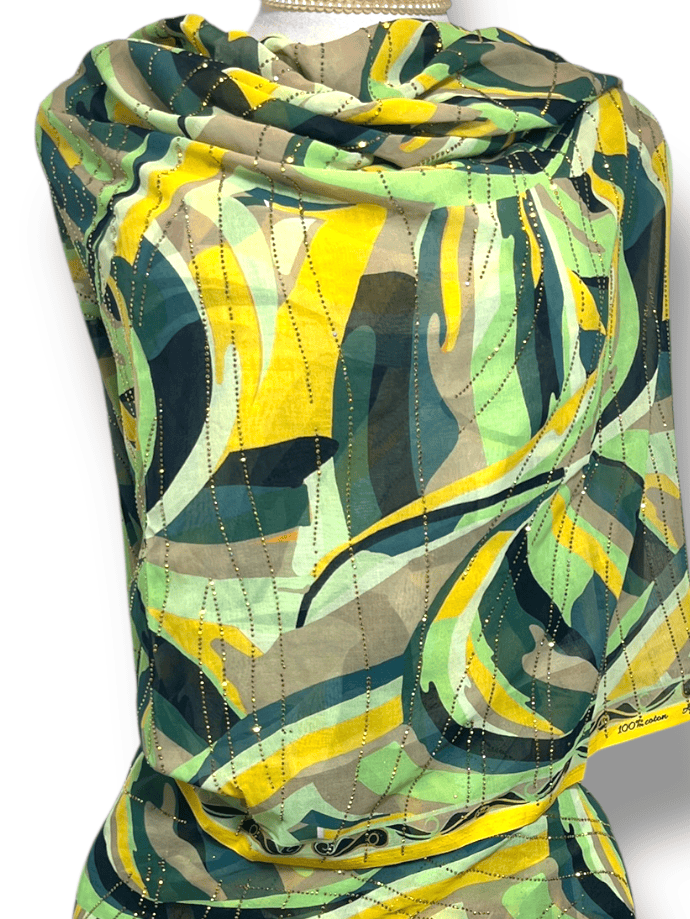Crystal Alta Moda - Green Abstract