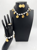 Traditional Collection Full Set - Beaded White Coin Set