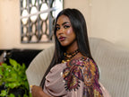 Hand Painted Glitter Toub - Rose Gold with Paisley