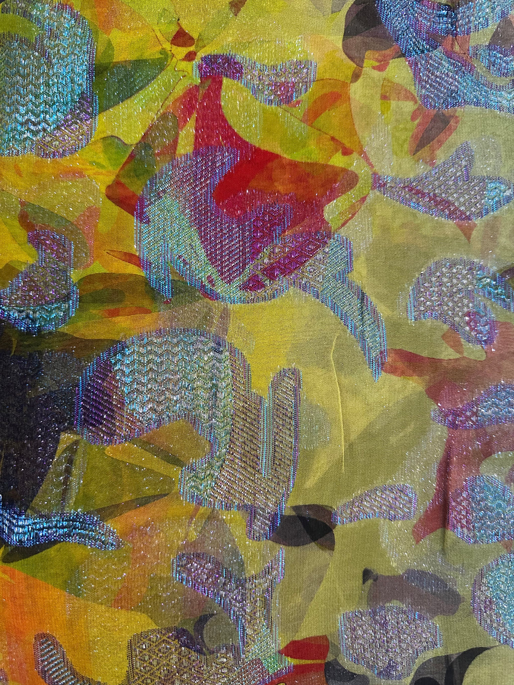 Chiffon & Georgette Mix - Marine Motif