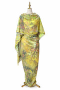 Lame Total (Cotton) - Neon Fragments (Yellow)