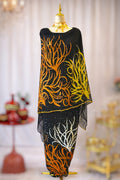 Hand Painted Glitter Toub - Metallic Swirls