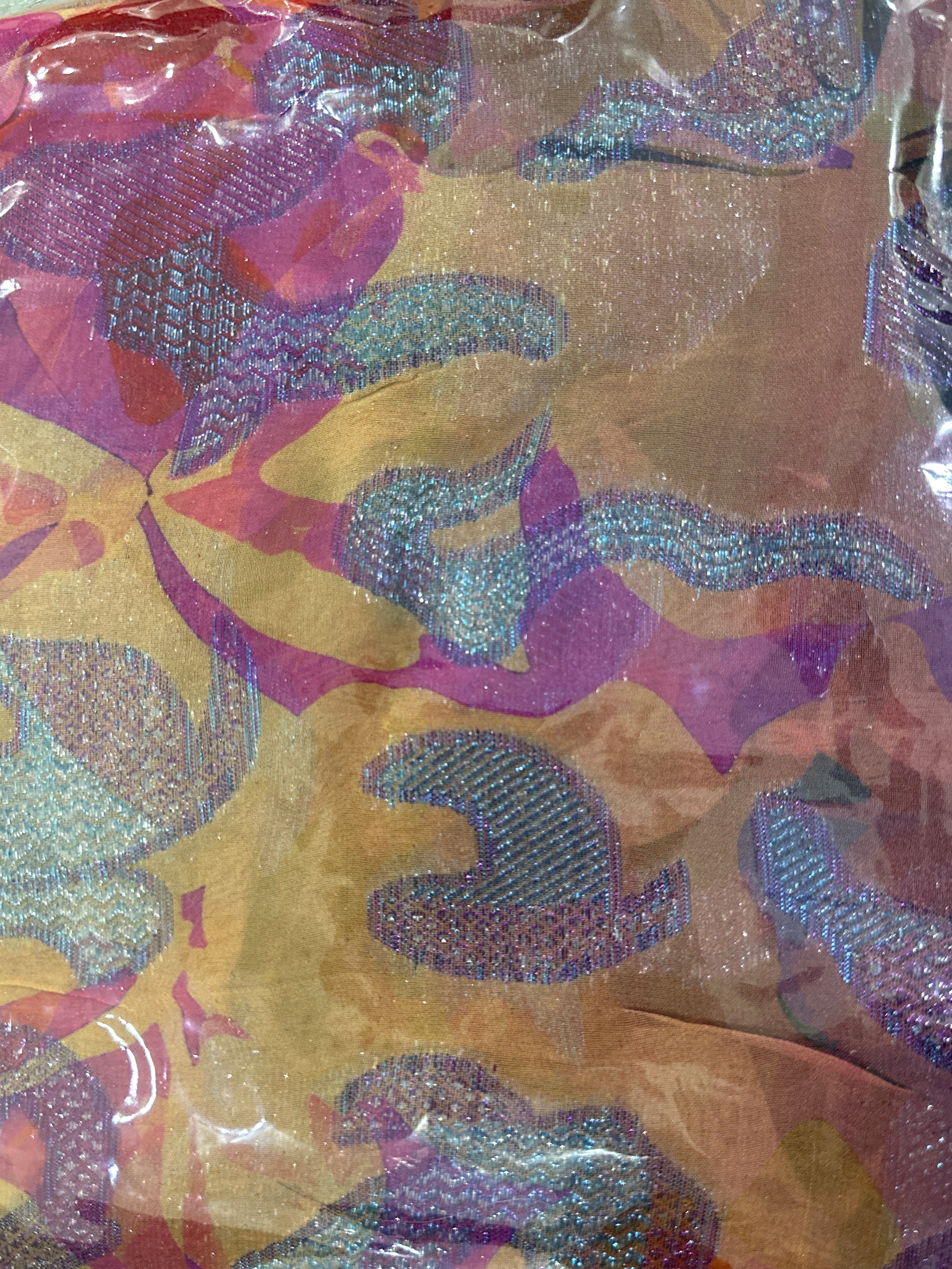 Chiffon & Georgette Mix - Marine Motif