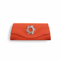 Classic Bags - Orange long clutch