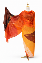 Voile Toub- Autumn Abstract