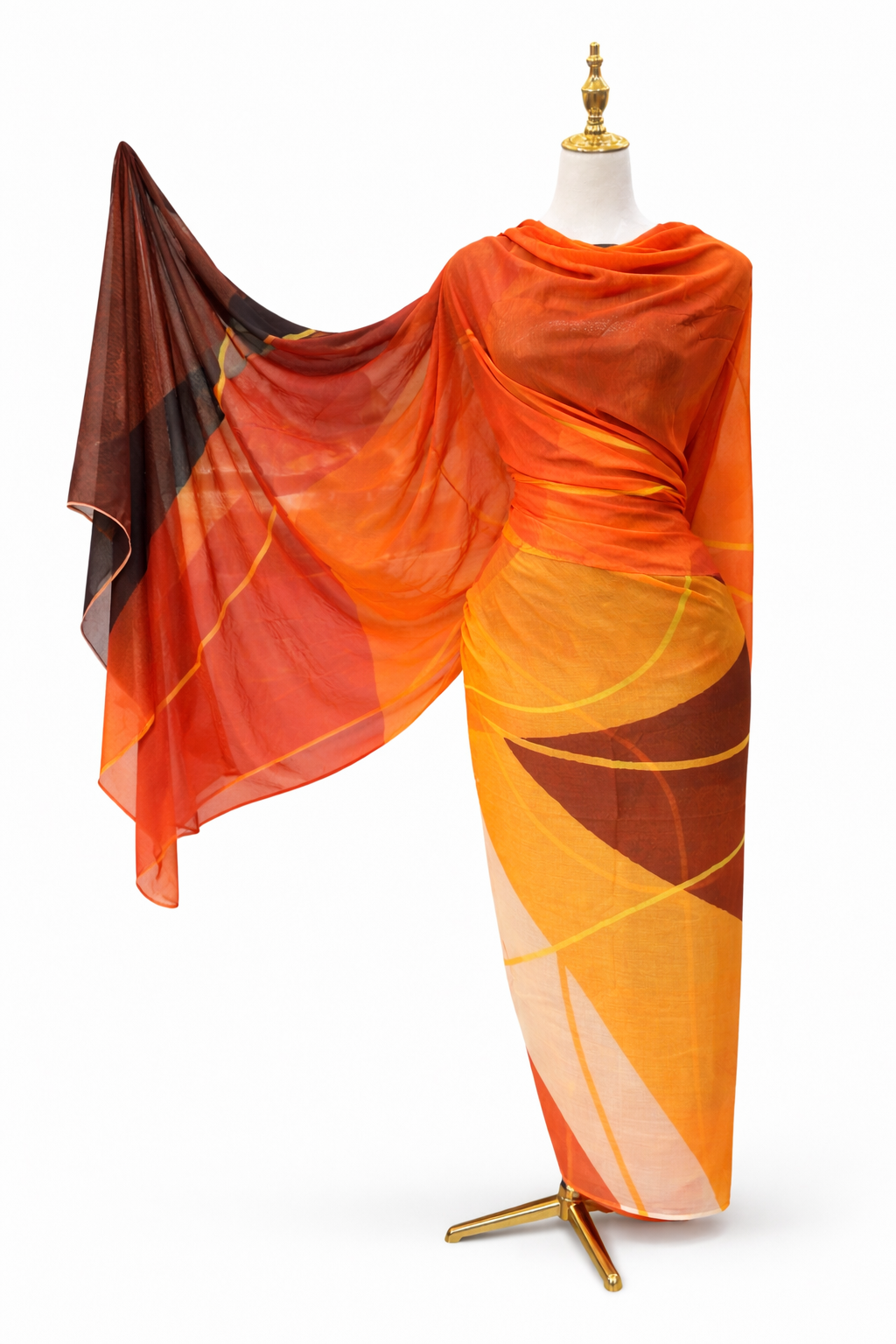 Voile Toub- Autumn Abstract