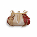 Farah Collection - Sorati Rhinestone Gathered Pouch
