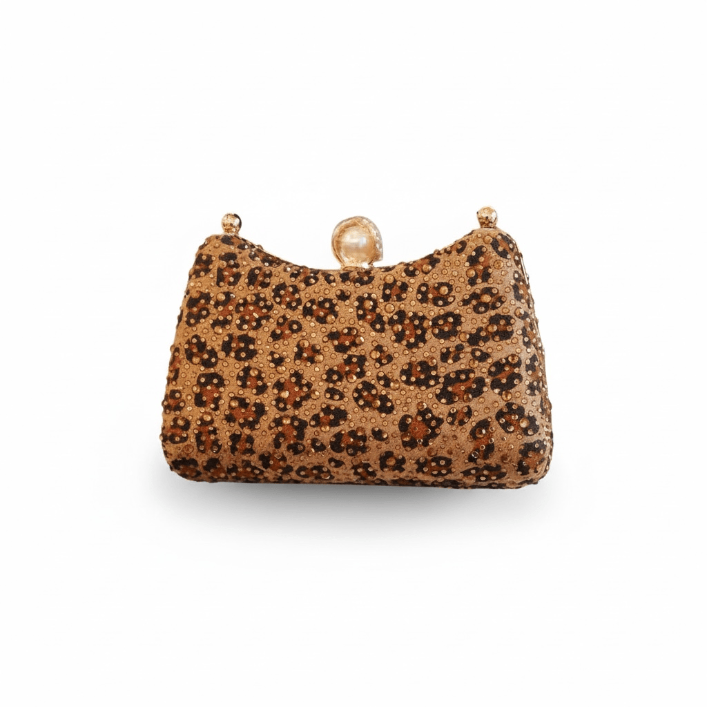 Classic Bags - Cheetah Print Bag (Embellished)