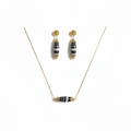 Traditional Set - Somita Floral Attachment Necklace and Earrings