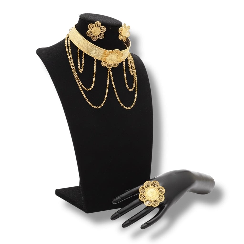 Luxury Collection Full Set - Gold Flower Coin Set