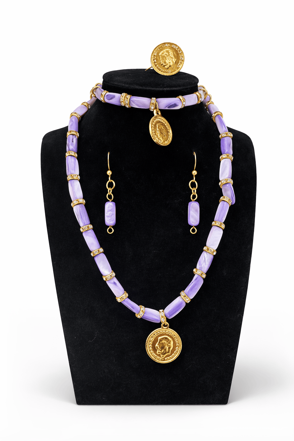 Luxury Collection Full Set - Lilac Stone & Coin