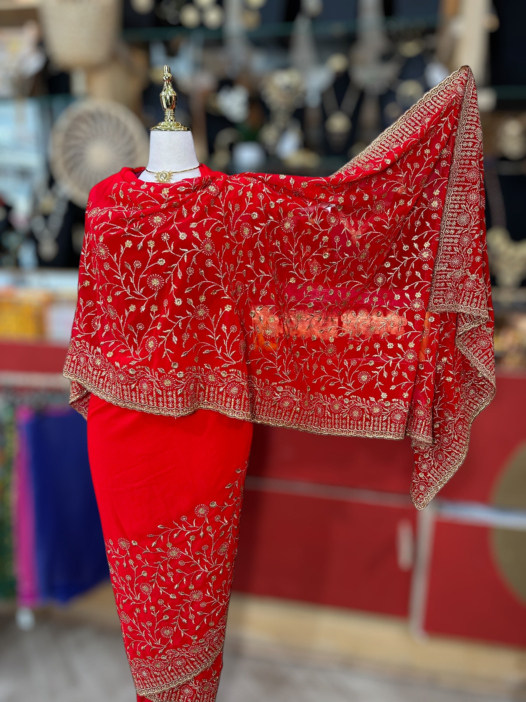 Girtig Toub - Embroidered Full Floral (Purchase)