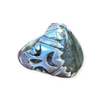 Mens Silver Ring - Labrodorite (Size V 1/2)