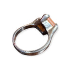 Mens Silver Ring - Carnelian (Size S)