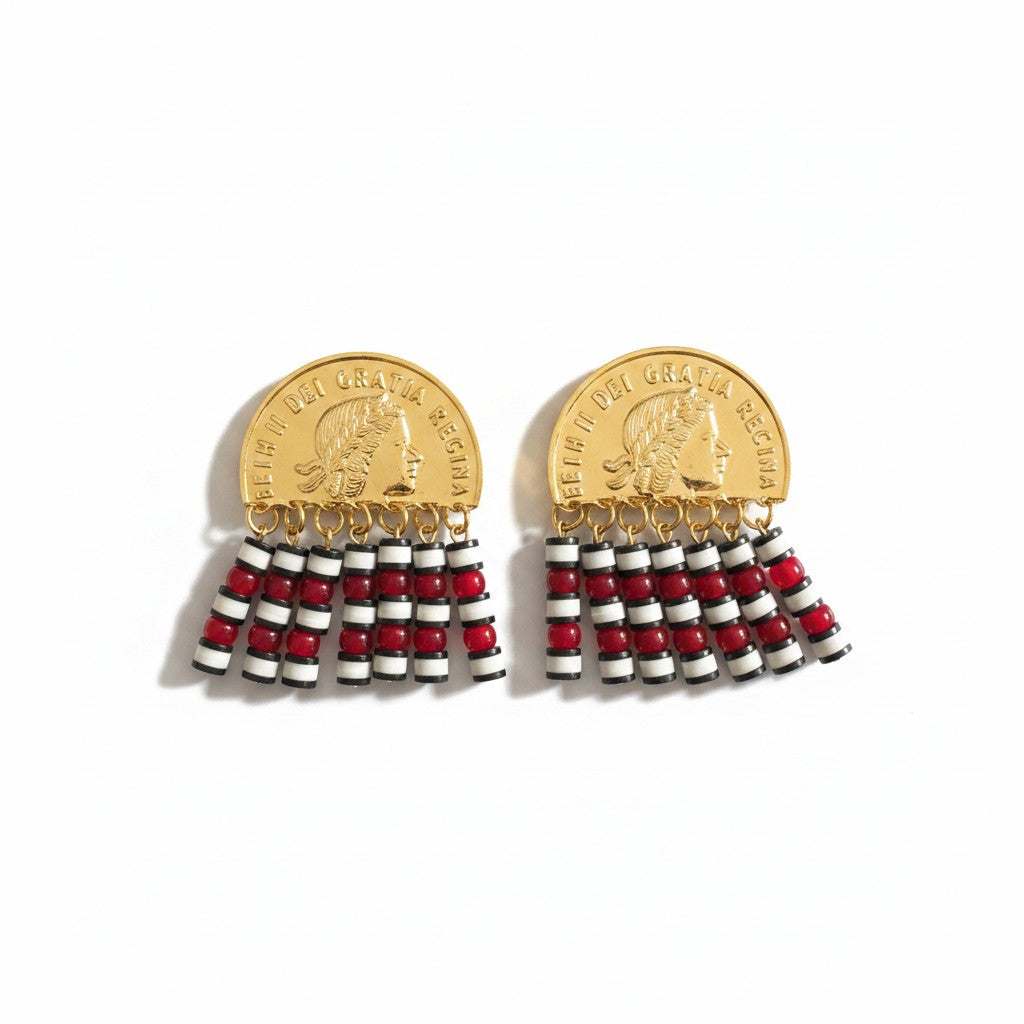 Traditional Collection Full Set - Beaded Gold Coin Set