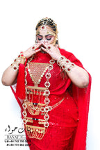 Rental - Gedla (No Hair) with Large Ruby Detailing