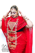 Rental - Gedla (No Hair) with Large Ruby Detailing