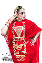 Rental - Gedla (No Hair) with Large Ruby Detailing