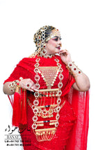 Rental - Gedla (No Hair) with Large Ruby Detailing