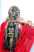 Rental - Gedla (No Hair) with Large Ruby Detailing