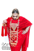 Rental - Gedla (No Hair) with Large Ruby Detailing