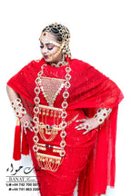 Rental - Gedla (No Hair) with Large Ruby Detailing
