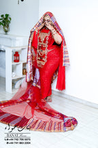 Rental - Gedla (No Hair) with Large Ruby Detailing