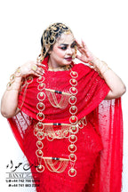 Rental - Gedla (No Hair) Double Layered Ring and Coin Style