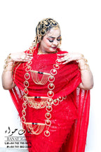 Rental - Gedla (No Hair) Double Layered Ring and Coin Style