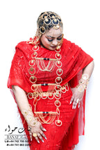 Rental - Gedla (No Hair) Double Layered Ring and Coin Style