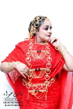 Rental - Gedla (No Hair) Double Layered Ring and Coin Style