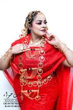 Rental - Gedla (No Hair) Double Layered Ring and Coin Style