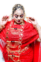 Rental - Gedla (No Hair) Double Layered Ring and Coin Style