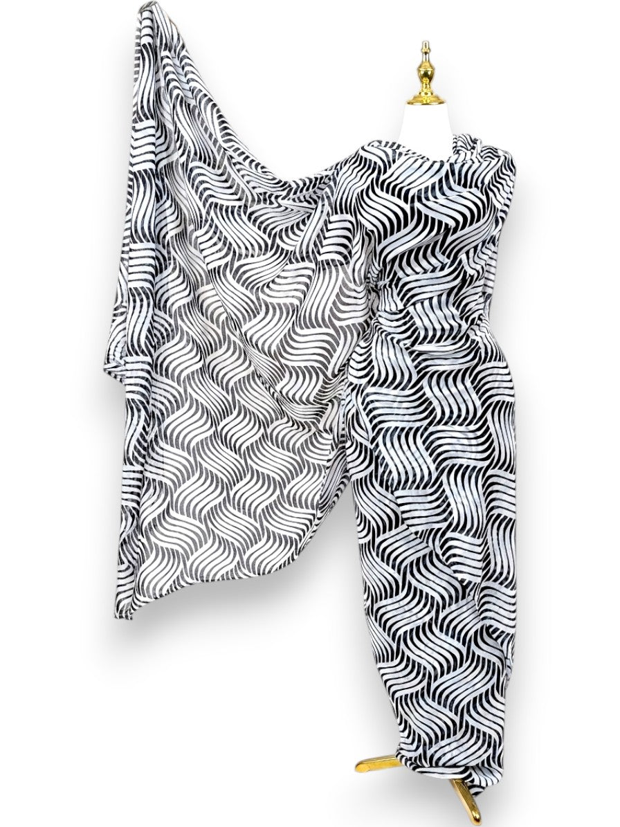 Voile Toub - Monochrome Interweave