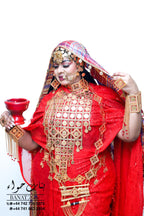 Rental - Gedla with Coin Accessories with Red Crystal Detailing