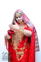 Rental - Gedla with Coin Accessories with Red Crystal Detailing