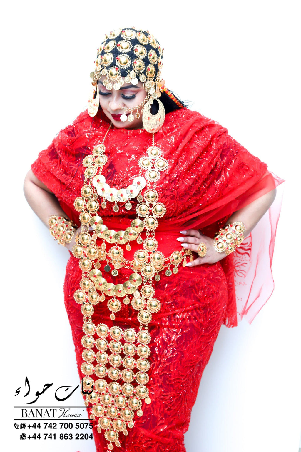Rental - Gedla with Chunky Gold Coins