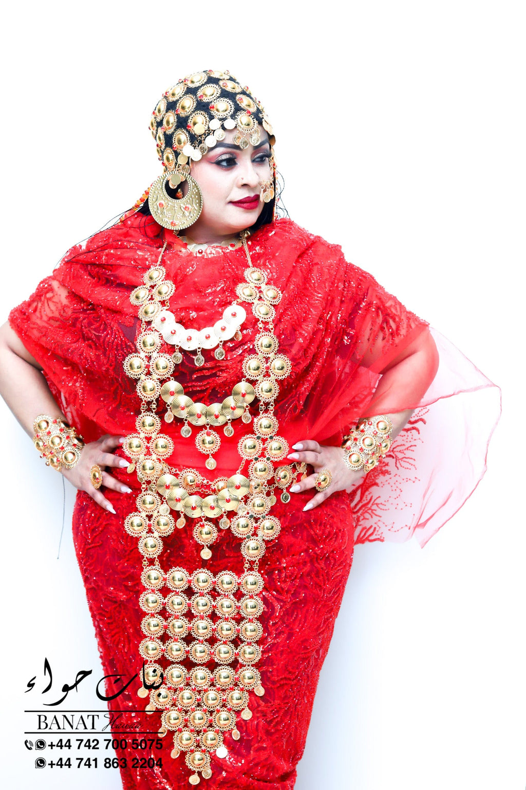Rental - Gedla with Chunky Gold Coins