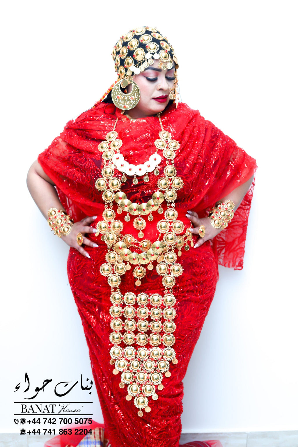 Rental - Gedla with Chunky Gold Coins