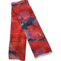 Alta Moda - Orange with Blue Splashes