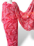 Cotton Blend Toub - Cut Out Roses