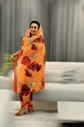 Alta Moda - Orange Red Roses